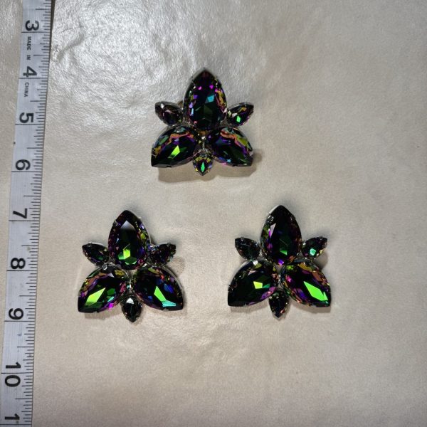 Clip Backs - Volcano "DANCE" Earring & Ring Set