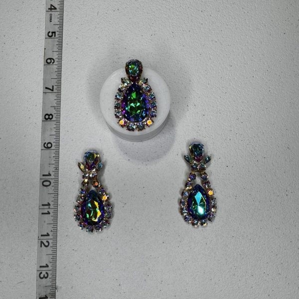 Clip Backs - AB "Sweet Wisper" Earring & Ring Set