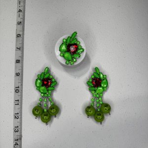 MAGNET Backs - GRINCHMASSS Earring & Ring Set